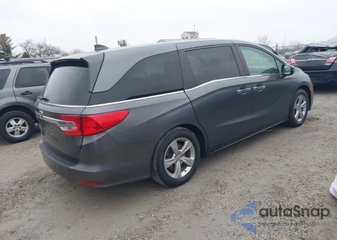 2019 Honda Odyssey Ex-L z USA, uszkodzony, nr VIN 5FNRL6H74KB054599